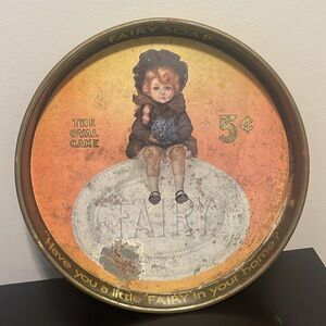 Dawn / Fairy Soap Tin Tray Vintage